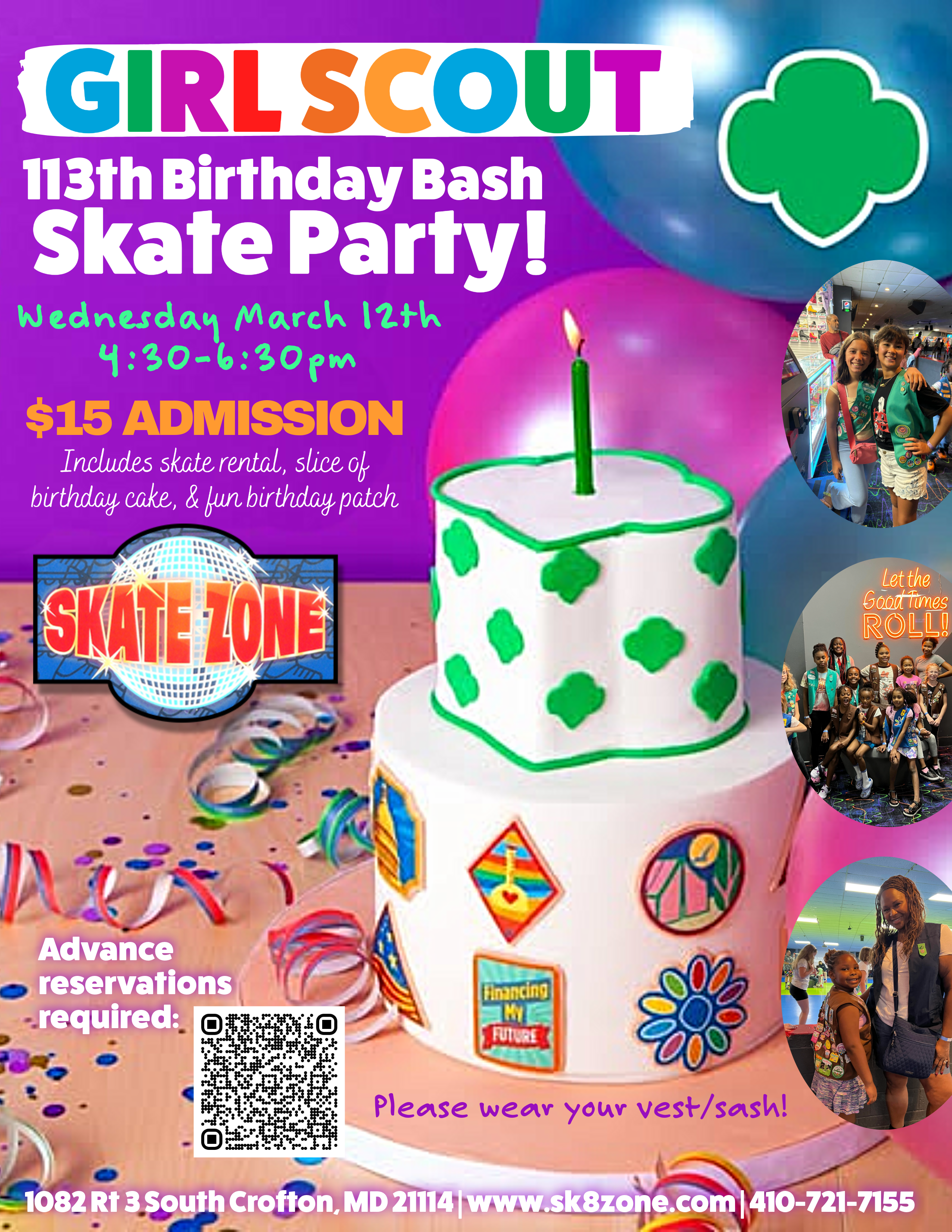 Girl Scout 113th Birthday Bash!