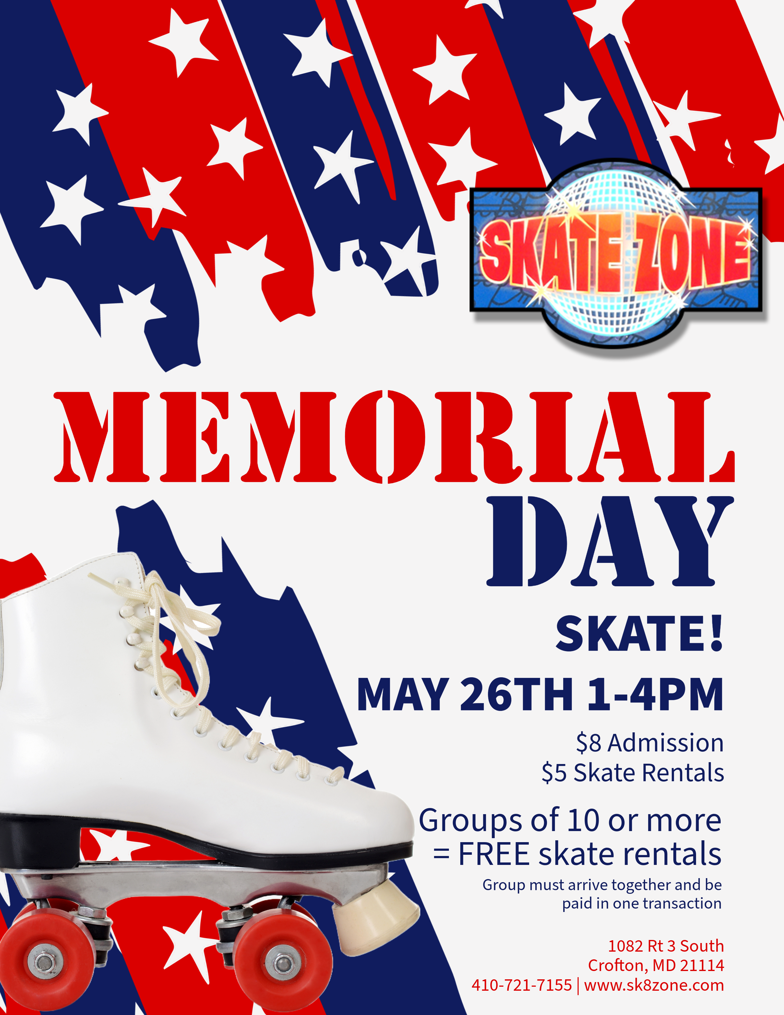Memorial Day Skate!